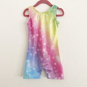 Colorful Galaxy Kids Romper